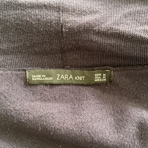 Zara knit open front cape - Picture 5 of 7